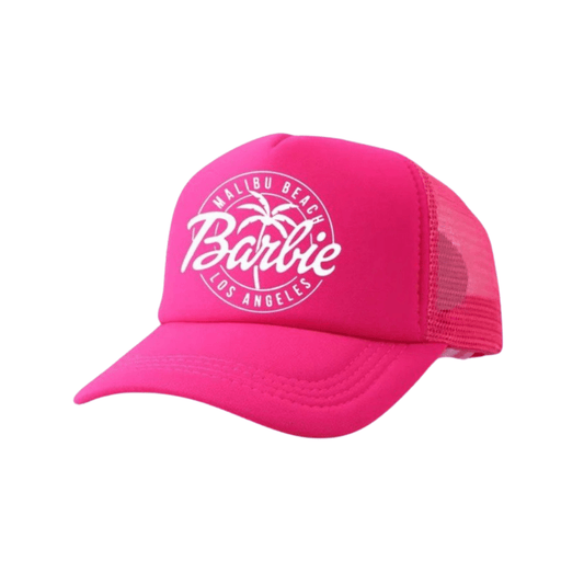 Kids Barbie Pink Cap - Kidsxtra