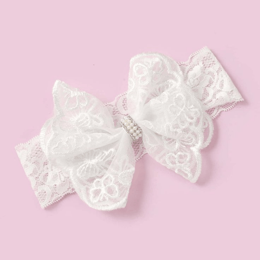 Kids Cute Lace Bow Band - Kidsxtra