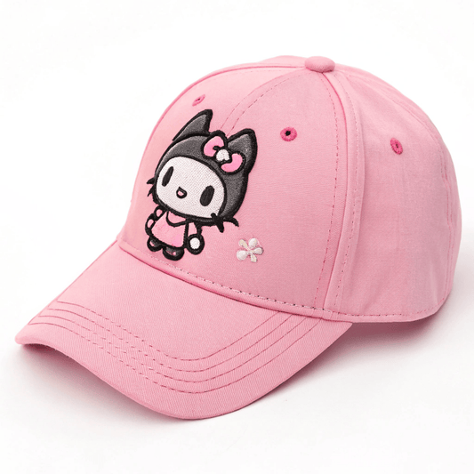Kids Flower Love Kuromi Cap - Kidsxtra
