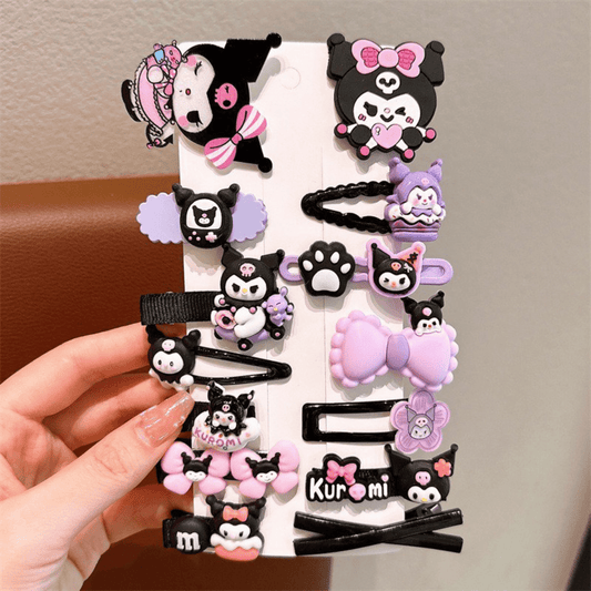 Kids Kuromi Hair Clip Set - Kidsxtra