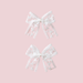 Kids Luxury White Bow Clip - Kidsxtra