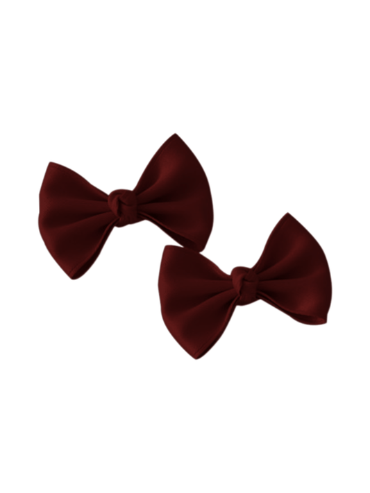 Maroon Bow Ties - Kidsxtra