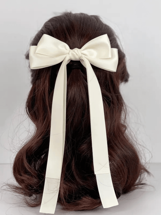 Ribbon Handmade Hair Bow Clip - Kidsxtra