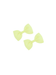 Satin Two Yellow Bows - Kidsxtra